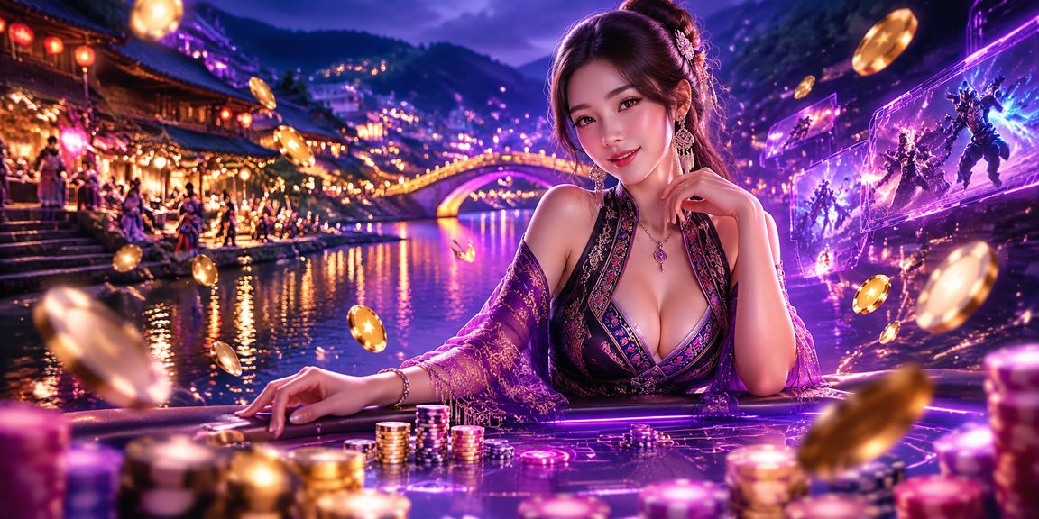 Người chơi tại Việt Nam trải nghiệm casino trực tuyến trên màn hình lớn ban đêm